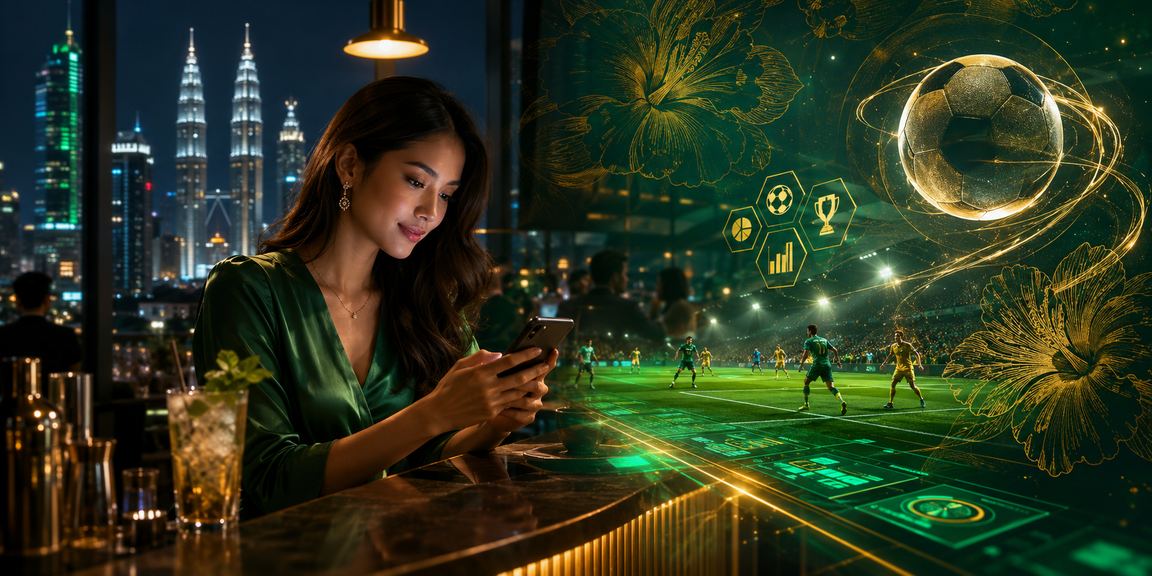 Pemain bertaruh bola sepak melalui 520i di Kuala Lumpur dengan telefon pintar