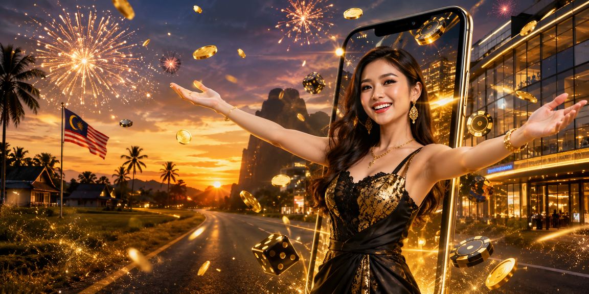Pemain Malaysia mengakses permainan kasino dalam talian termasuk Baccarat menggunakan peranti mudah alih